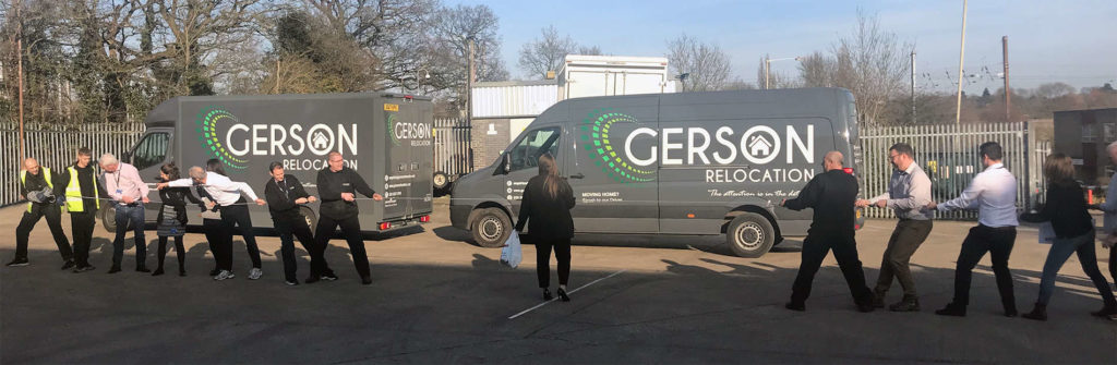 Gerson Relocation, the international moving and relocation company, have been raising money for Sport Relief.