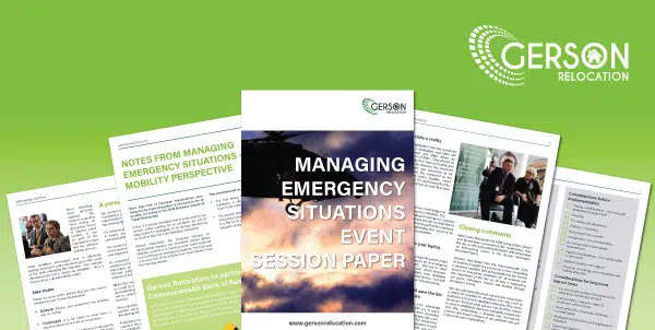 Managing Emergency Situations Event Session Paper