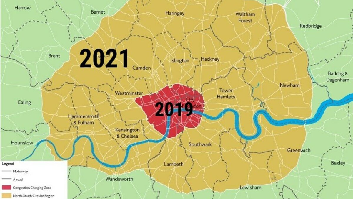 Congestion Zone London Map 2020 What Is The Ulez And Why It Is Important To Your Move In London - Gerson  Relocation