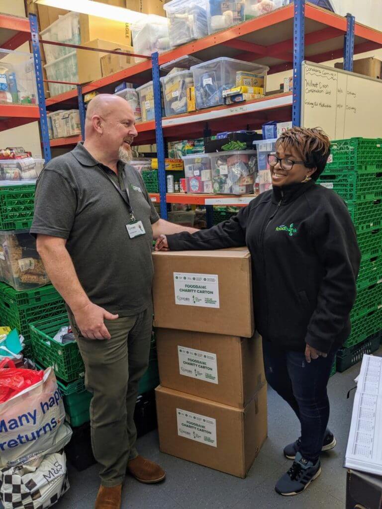 We deliver your items you donate from your move to Trussell Trust