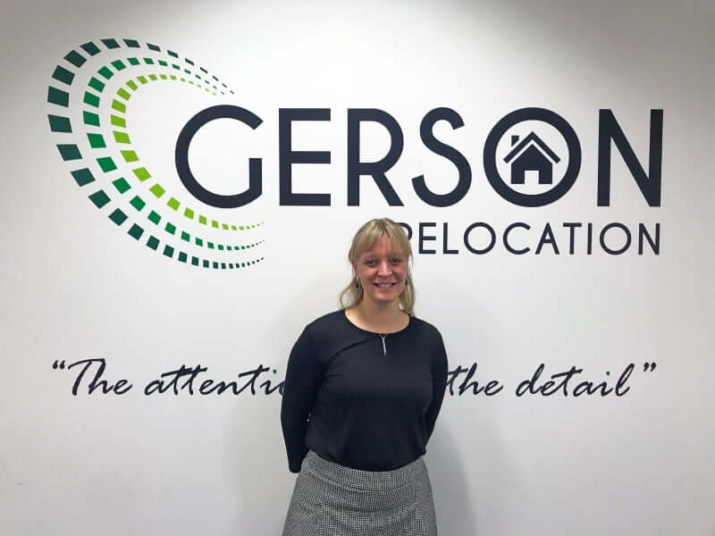 Claire Skillett joins Gerson Relocation international moving expert