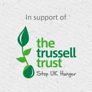 Collection of Trussell Trust Foodbank donations on each move