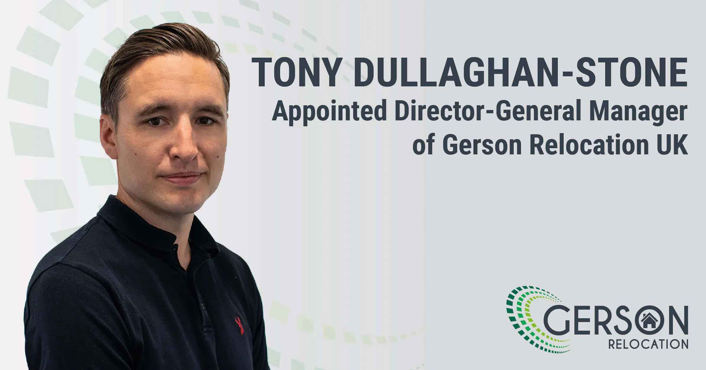 Tony Stone Appoint As Gerson Relocation General Manager
