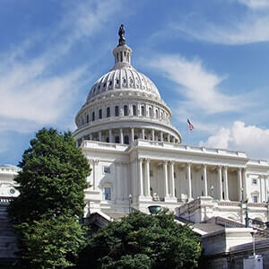 Capitol building in Washington DC