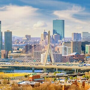 Skyline of Boston, USA