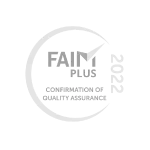 FAIM Logo Confirmation of Quality Assurance 2022