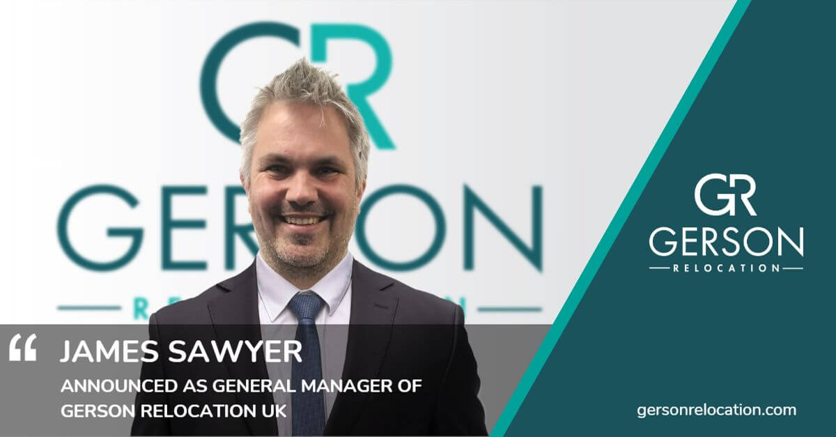 James Sawyer Announced As General Manager Of Gerson Relocation UK