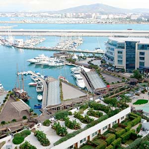 View of the Gibraltar Marina